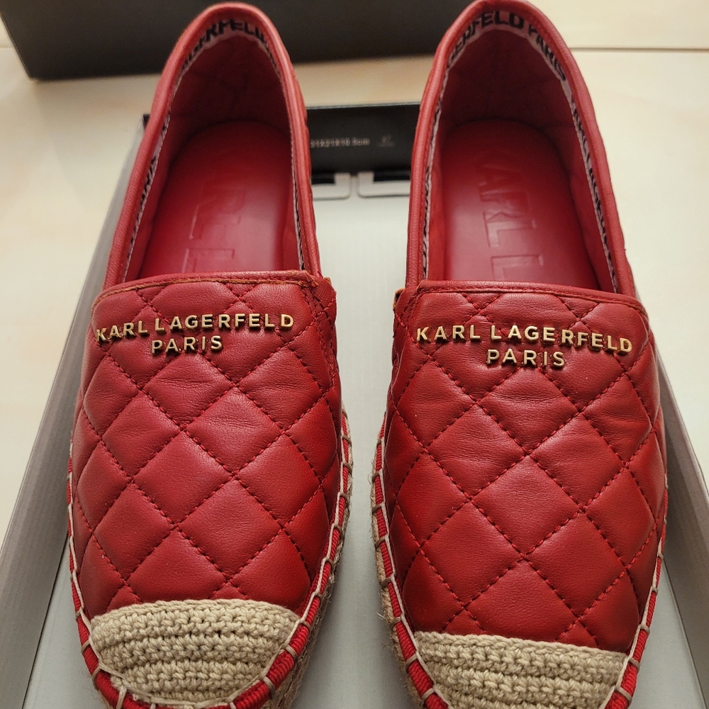 Karl Lagerfeld espadrille